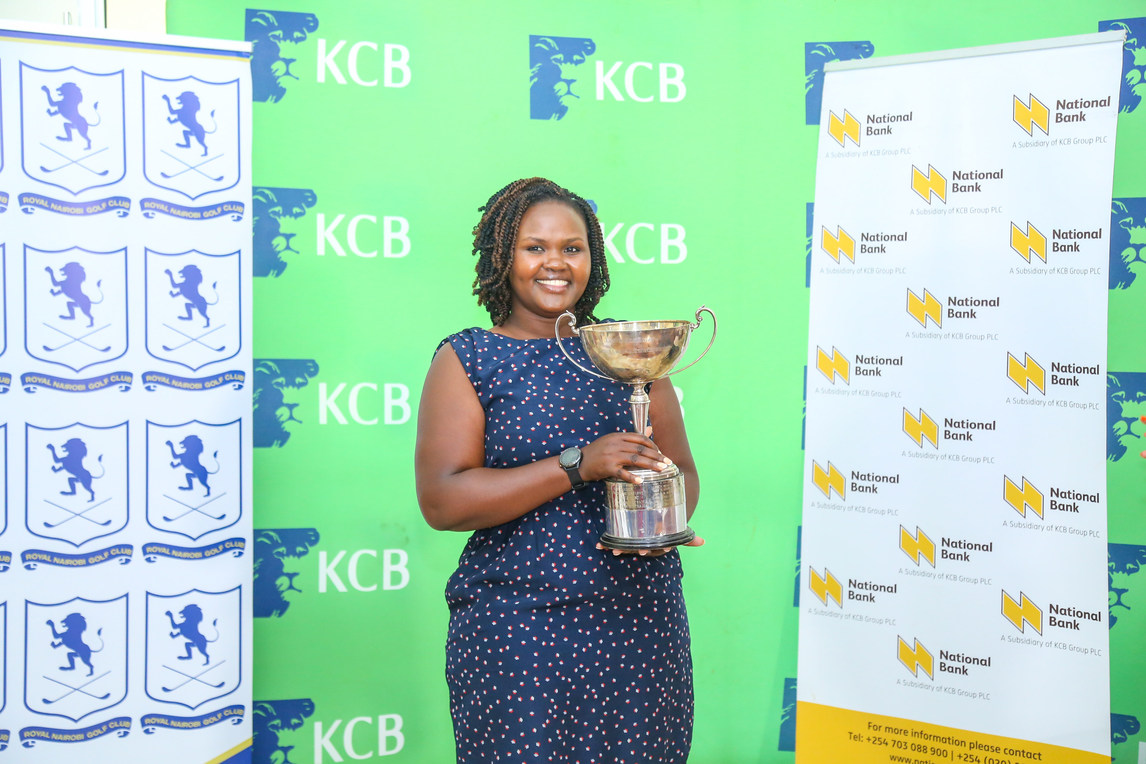 Diana Mbuba Beats Over 100 golfers to Claim the Amateur Championship in Nairobi.